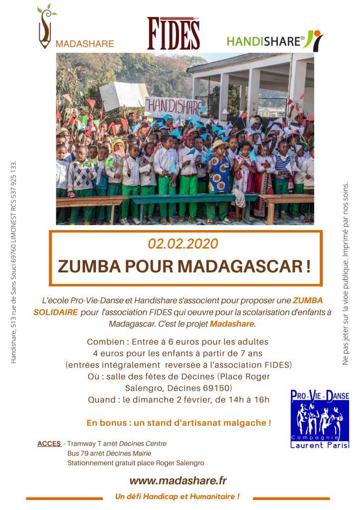 AFFICHE ZUMBA